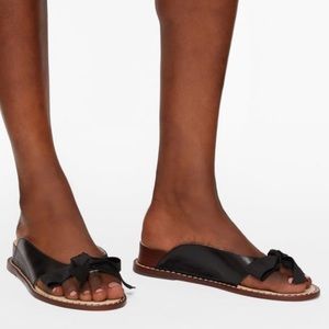 Black Loewe sandals